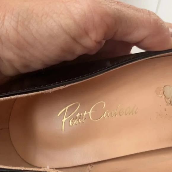 Petite Cadeau Leona black patent leather 5” heel, women’s size 7 - Picture 10 of 16